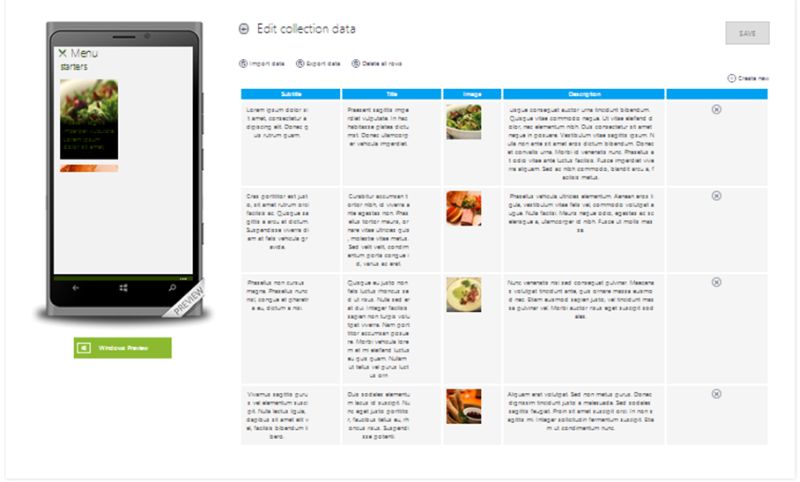 new template is created